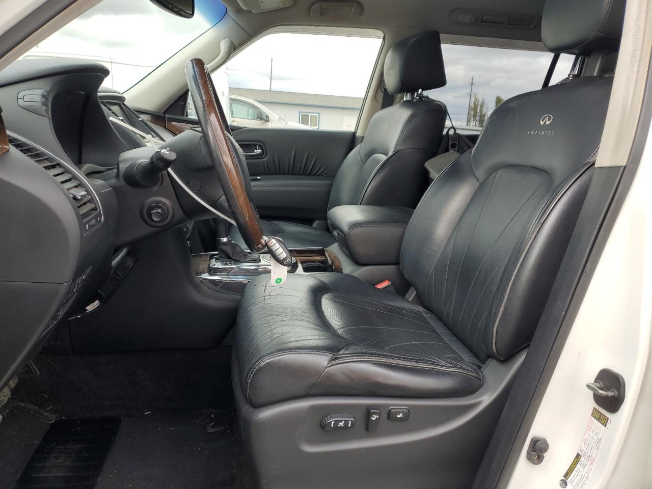 2011 Infiniti QX56 VIN JN8AZ2NE3B9006985 Copart auction photo, front end damage thumbnail 7