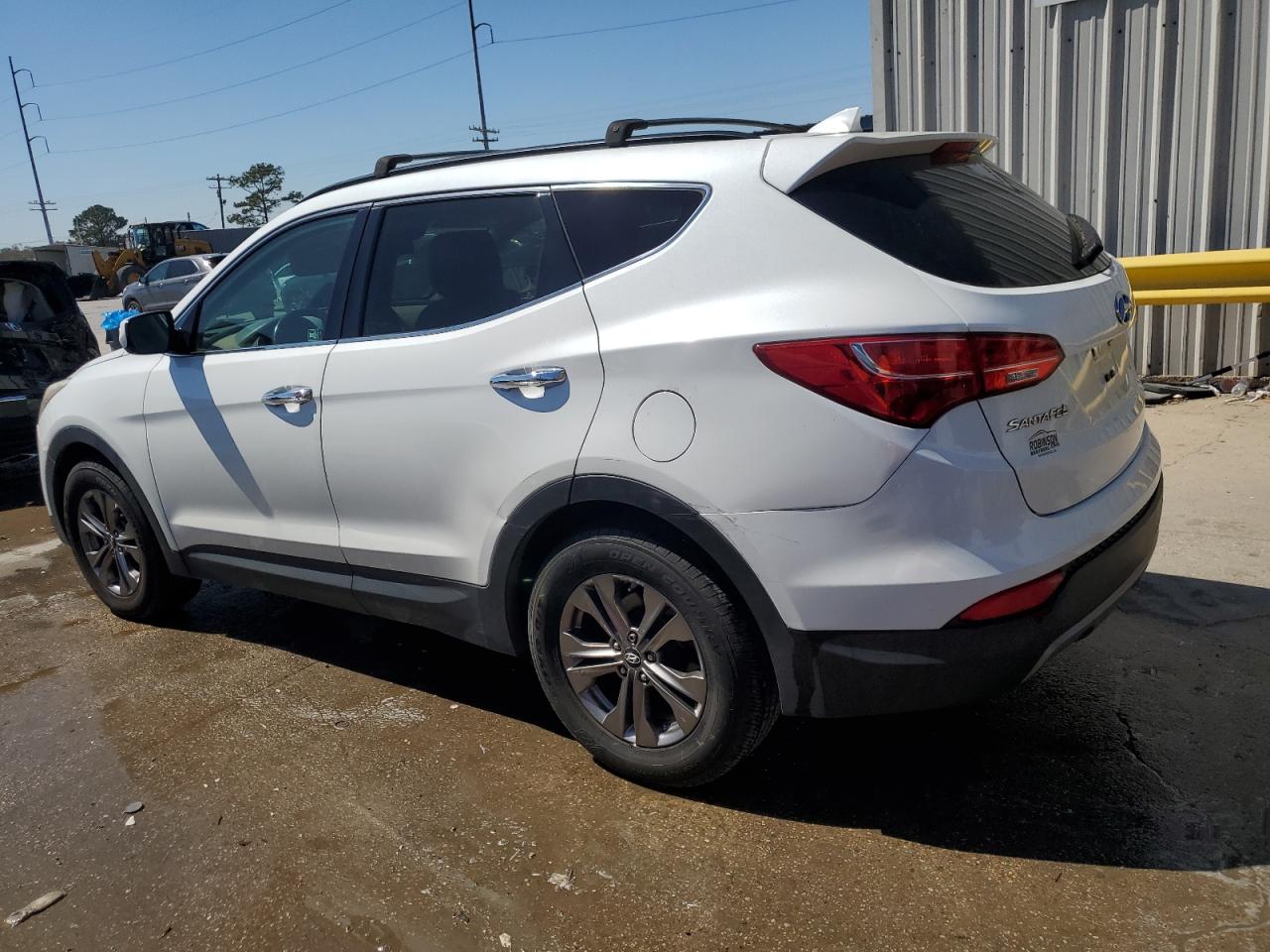 2014 Hyundai Santa Fe VIN 5XYZU3LB6EG225177 Copart auction photo, rear end damage thumbnail 2