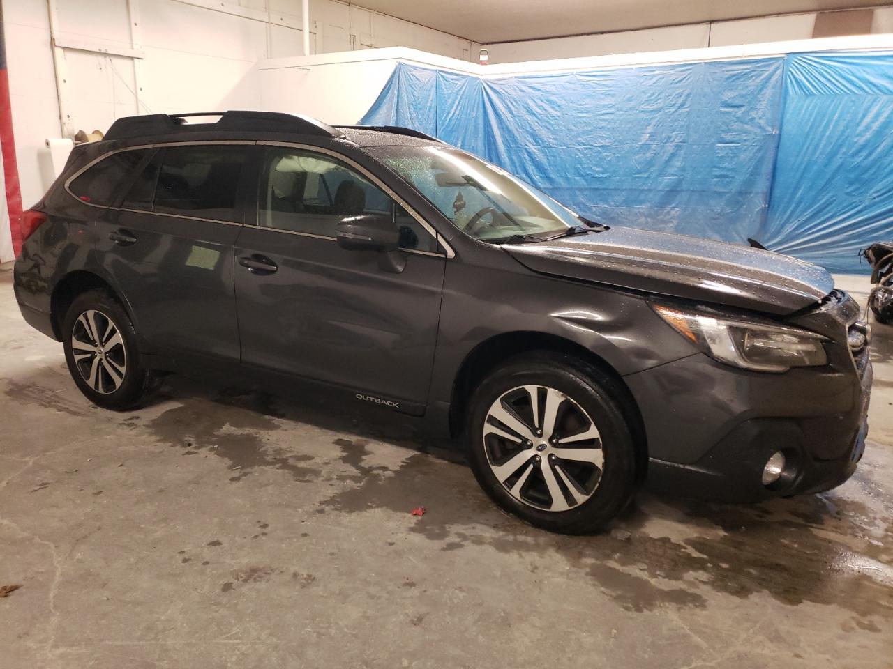 2018 Subaru Outback VIN 4S4BSENC1J3217569 Copart auction photo, front end damage thumbnail 4