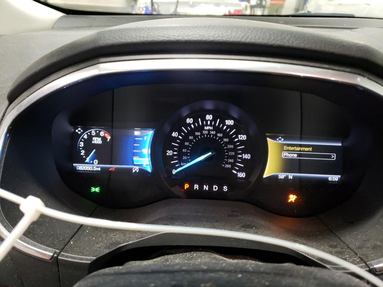 2019 Ford Edge VIN 2FMPK4K94KBB88031 Copart auction photo, rear end / front end damage thumbnail 9