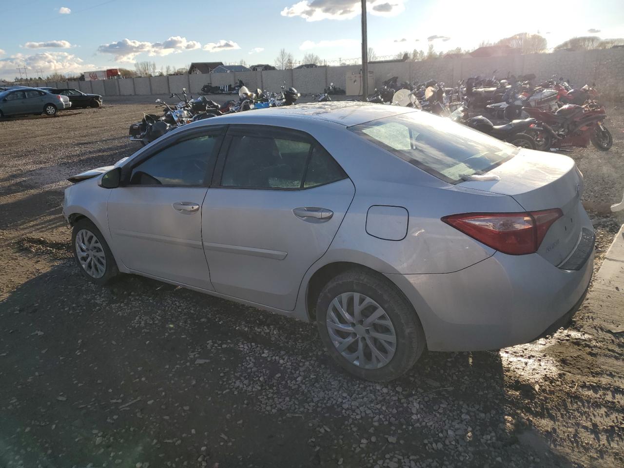2017 Toyota Corolla VIN 2T1BURHE8HC813329 Copart auction photo, frame damage damage thumbnail 2