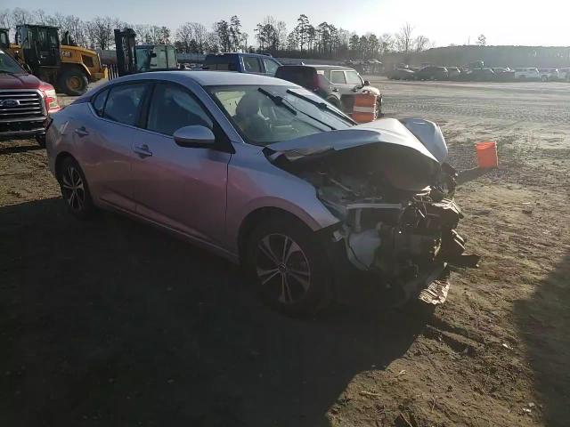 2021 Nissan Sentra VIN 3N1AB8CVXMY223259 Copart auction photo, front end / side damage thumbnail 11