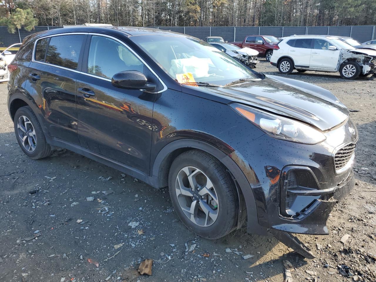 2021 KIA Sportage VIN KNDPM3AC7M7934621 Copart auction photo, front end / undercarriage damage thumbnail 4