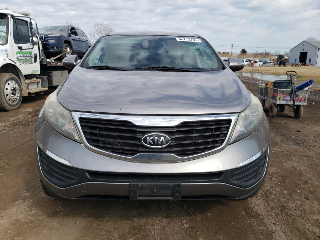 2012 KIA Sportage VIN KNDPB3A2XC7250254 Copart auction photo, minor dent/scratches damage thumbnail 5