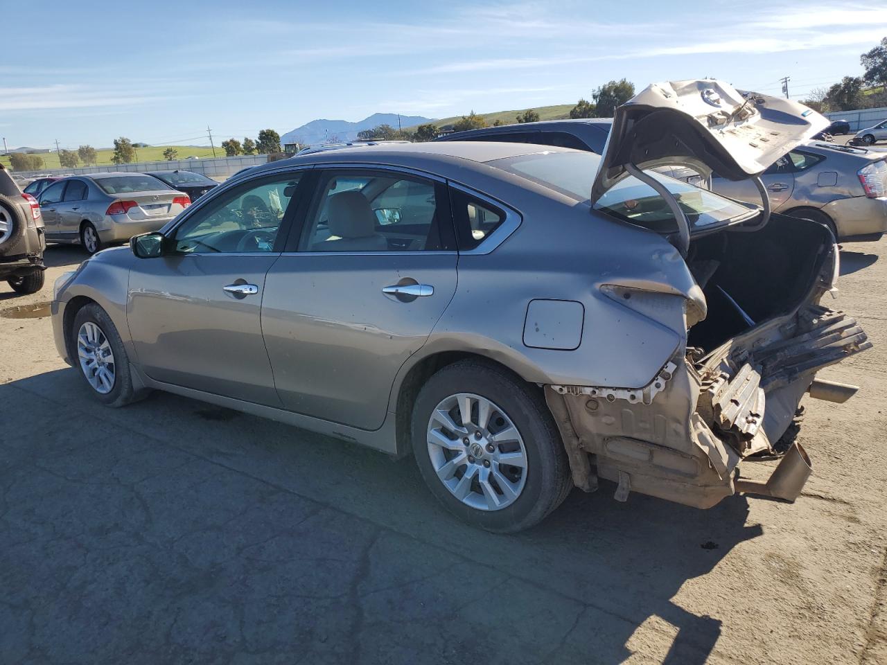 2014 Nissan Altima VIN 1N4AL3AP8EN339968 Copart auction photo, rear end damage thumbnail 2