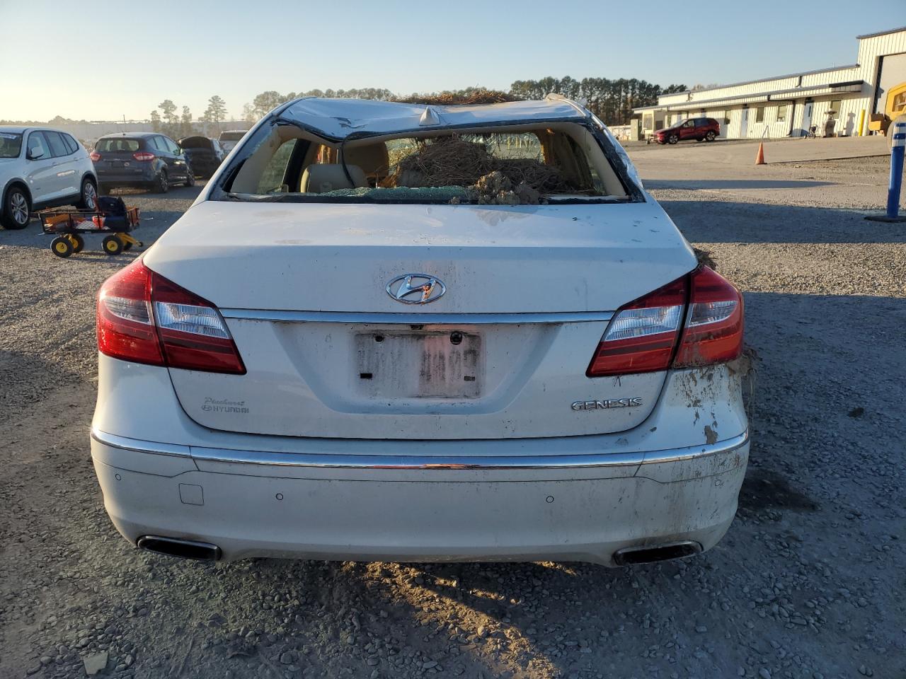 2013 Hyundai Genesis VIN KMHGC4DD7DU241784 Copart auction photo, all over / mechanical damage thumbnail 6