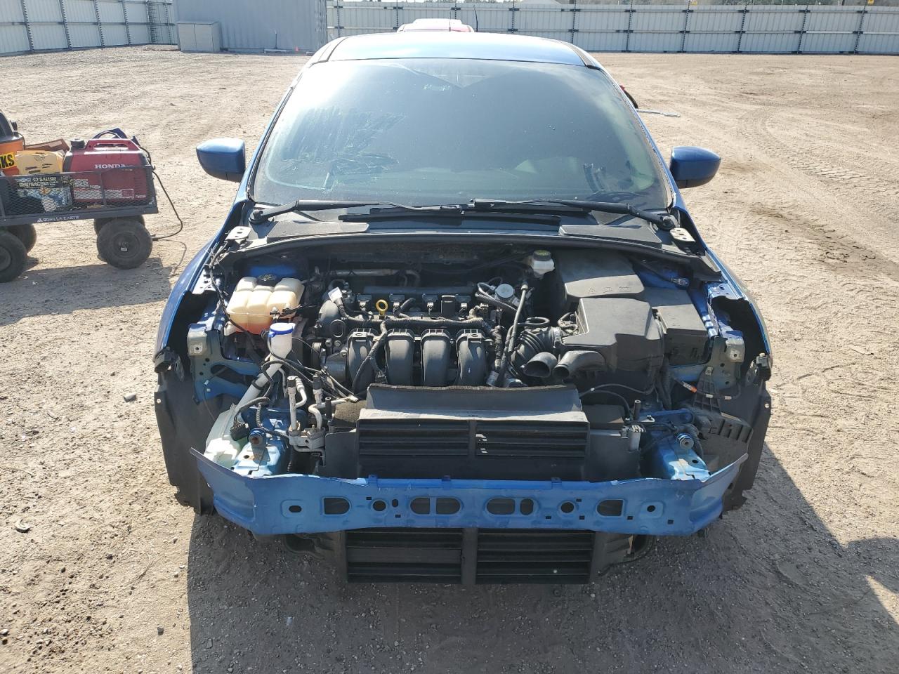 2018 Ford Focus VIN 1FADP3F2XJL265909 Copart auction photo, front end damage thumbnail 5