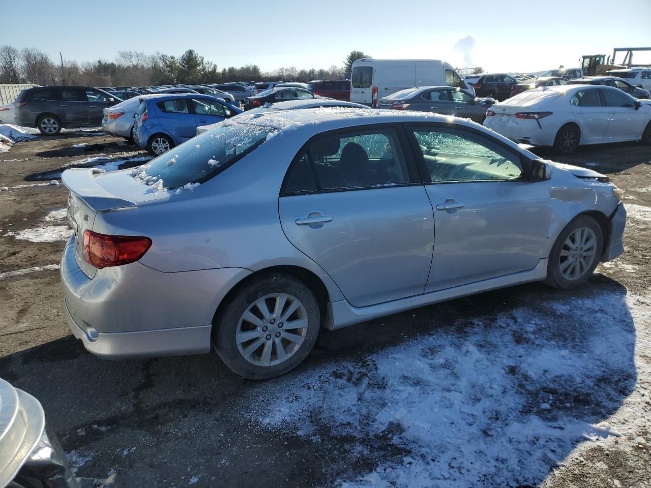 2009 Toyota Corolla VIN 2T1BU40E89C104688 Copart auction photo, front end damage thumbnail 3