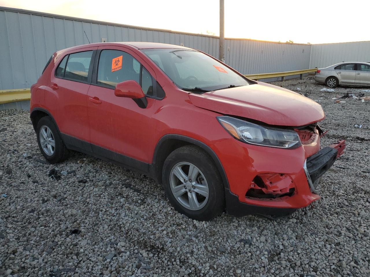 2020 Chevrolet Trax VIN KL7CJKSB6LB345236 Copart auction photo, front end / rear end damage thumbnail 4