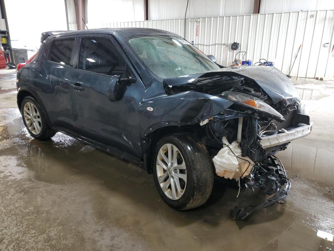 2013 Nissan Juke VIN JN8AF5MV0DT224352 Copart auction photo, front end / side damage thumbnail 4