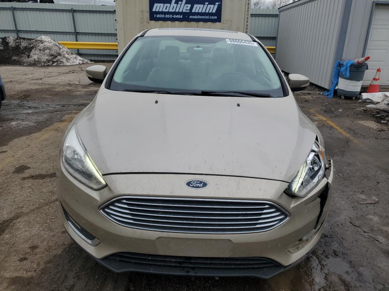 2018 Ford Focus VIN 1FADP3J26JL250010 Copart auction photo, front end / rear end damage thumbnail 5
