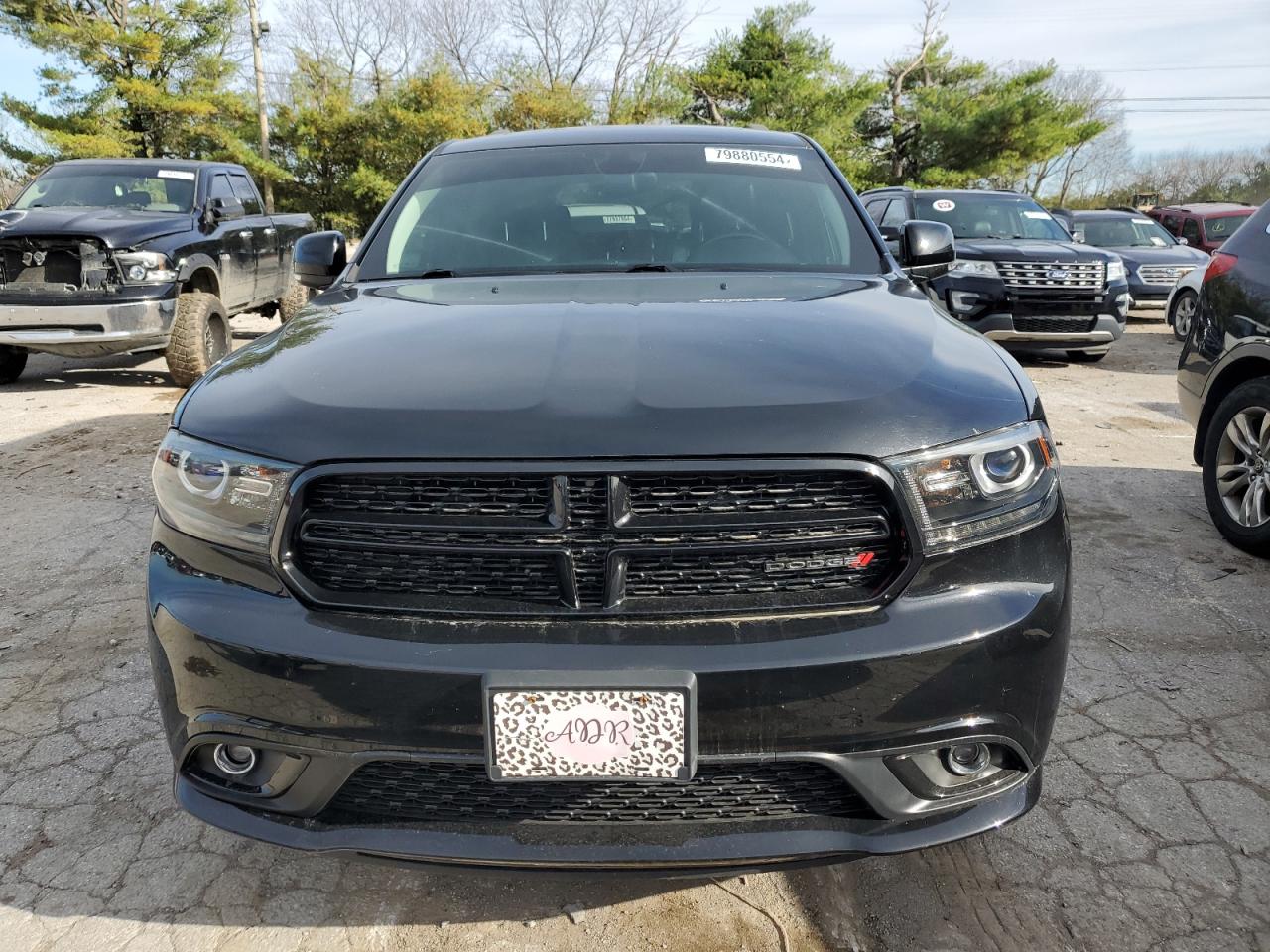 2017 Dodge Durango VIN 1C4RDJDG9HC766831 Copart auction photo, rear end / undercarriage damage thumbnail 5