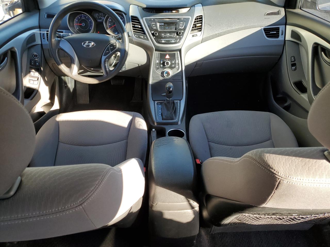 2016 Hyundai Elantra VIN KMHDH4AE3GU512412 Copart auction photo, side damage thumbnail 8