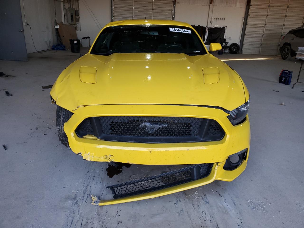 2017 Ford Mustang VIN 1FA6P8CF3H5285009 Copart auction photo, side / front end damage thumbnail 5