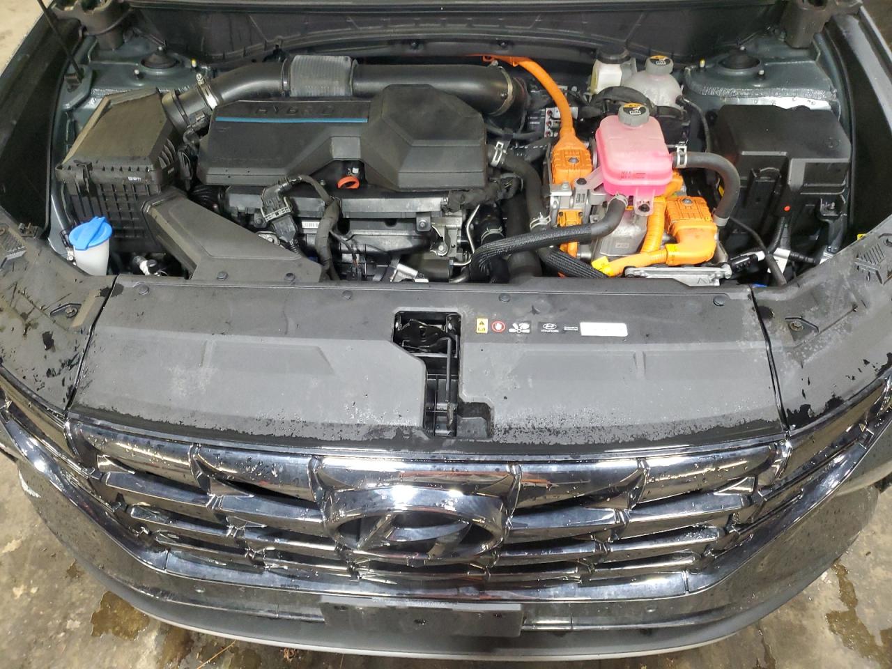 2023 Hyundai Tucson VIN KM8JECA13PU091763 Copart auction photo, side / front end damage thumbnail 14