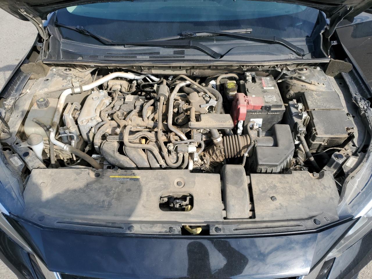 2020 Nissan Sentra VIN 3N1AB8BVXLY230552 Copart auction photo, side / front end damage thumbnail 11