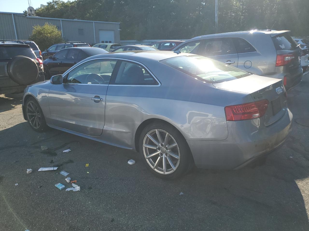 2016 Audi A5 VIN WAUM2AFR1GA015826 Copart auction photo, front end damage thumbnail 2