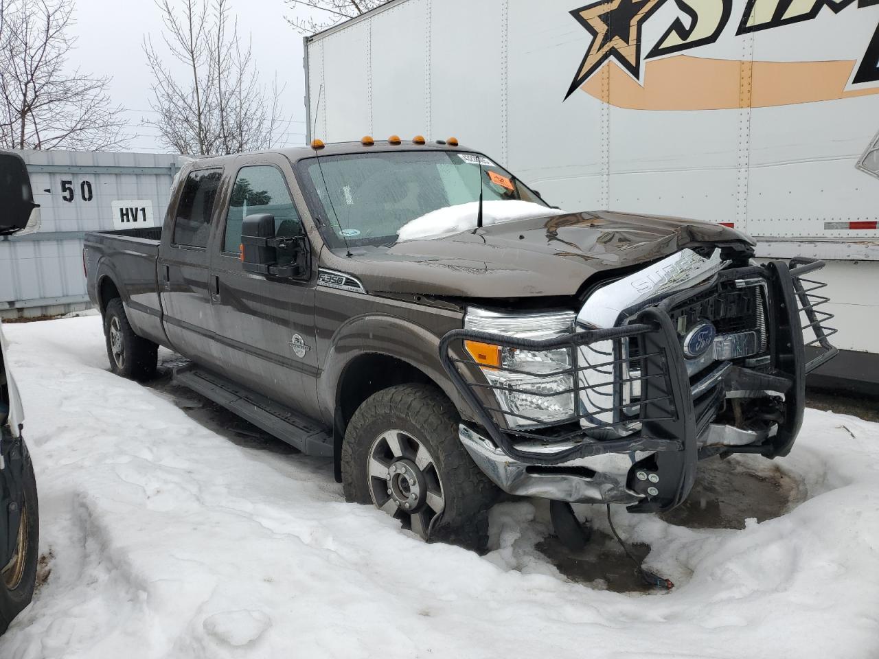2015 Ford F350 VIN 1FT8W3BT9FEC93645 Copart auction photo, all over / vandalism damage thumbnail 4