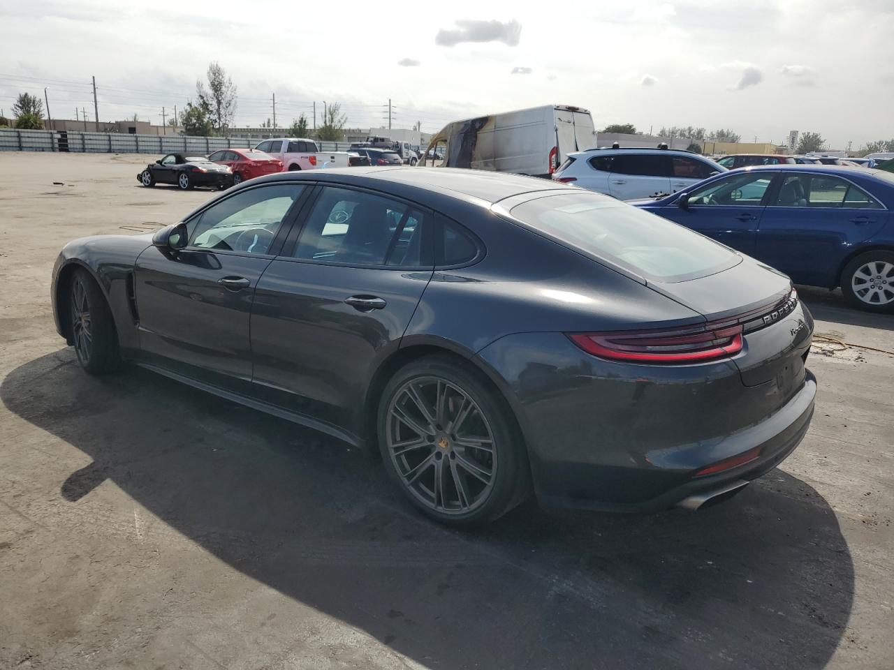 2018 Porsche Panamera VIN WP0AA2A78JL111422 Copart auction photo, front end / undercarriage damage thumbnail 2