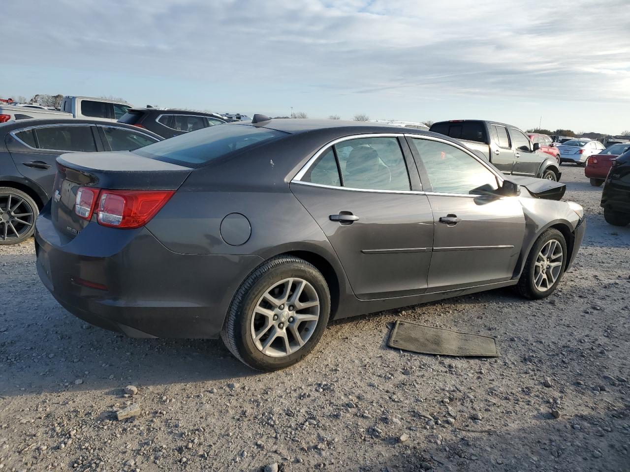 2013 Chevrolet Malibu VIN 1G11C5SA7DF245498 Copart auction photo, front end / rear end damage thumbnail 3