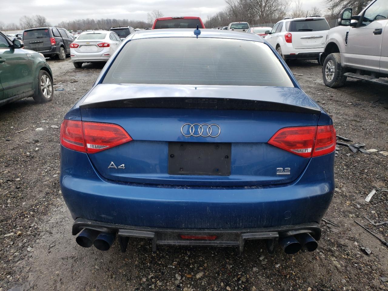 2009 Audi A4 VIN WAULK78KX9N008318 Copart auction photo, all over / side damage thumbnail 6