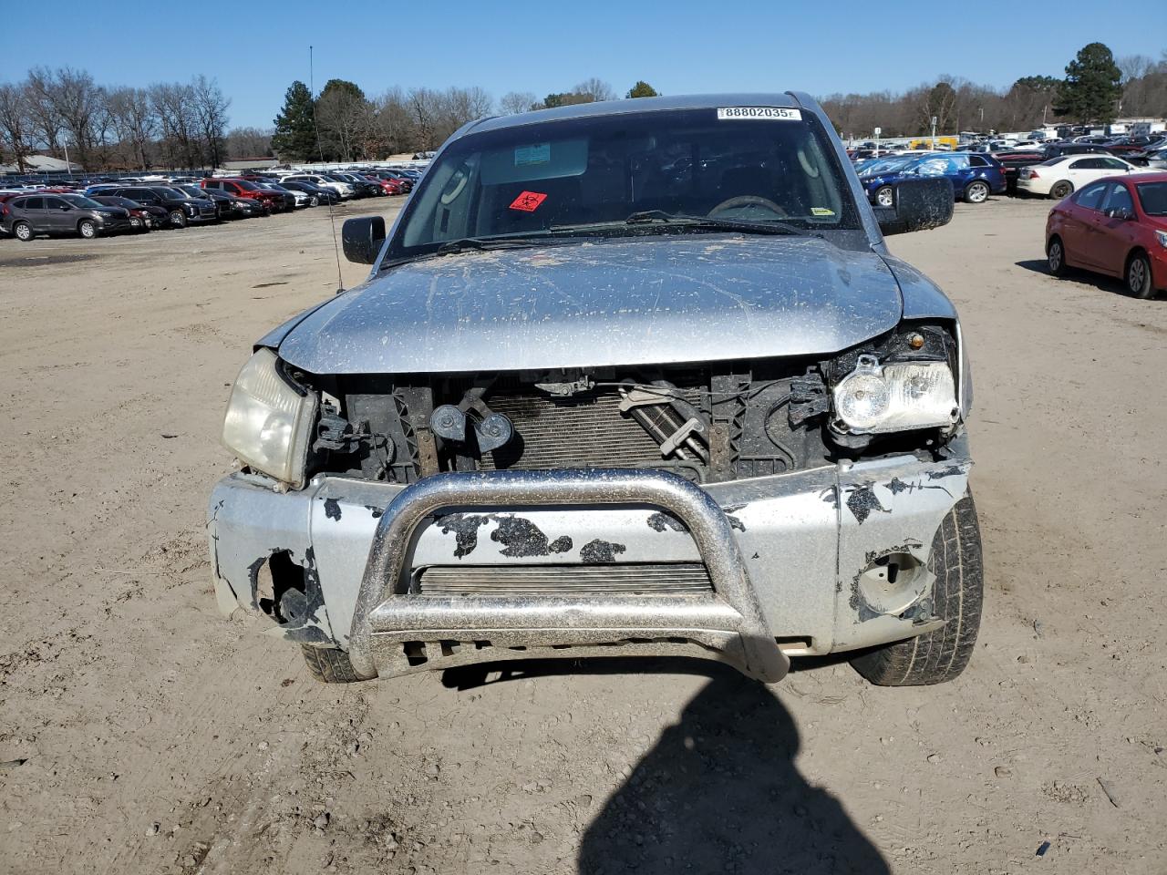 2014 Nissan Titan VIN 1N6AA07B94N518946 Copart auction photo, front end / rear end damage thumbnail 5