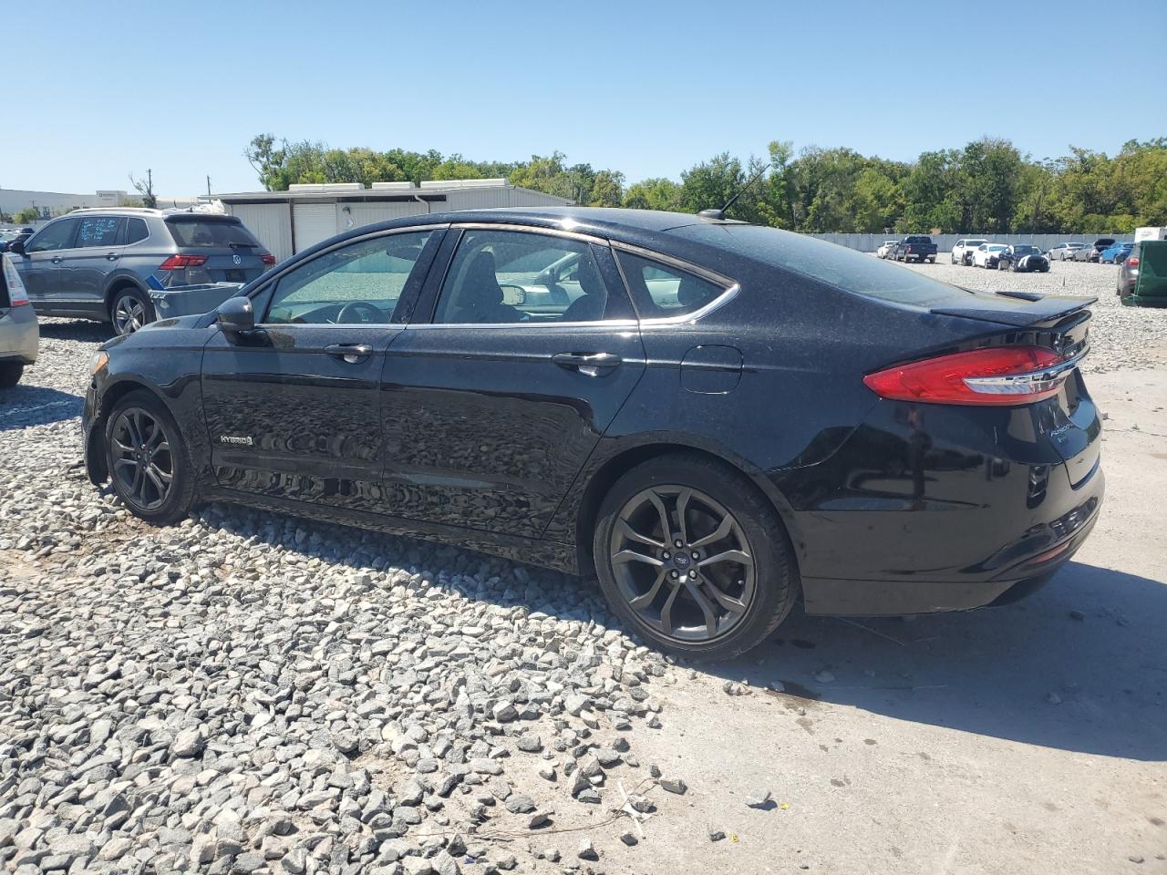 2018 Ford Fusion VIN 3FA6P0LU8JR234382 Copart auction photo, front end damage thumbnail 2