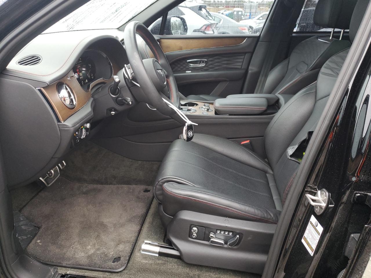 2023 Bentley Bentayga VIN SJAHT2ZV5PC017214 Copart auction photo, side damage thumbnail 7