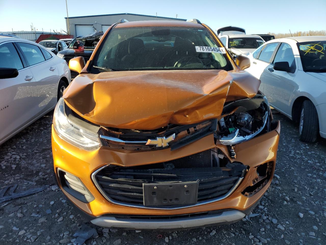 2017 Chevrolet Trax VIN 3GNCJLSB5HL132123 Copart auction photo, front end damage thumbnail 5