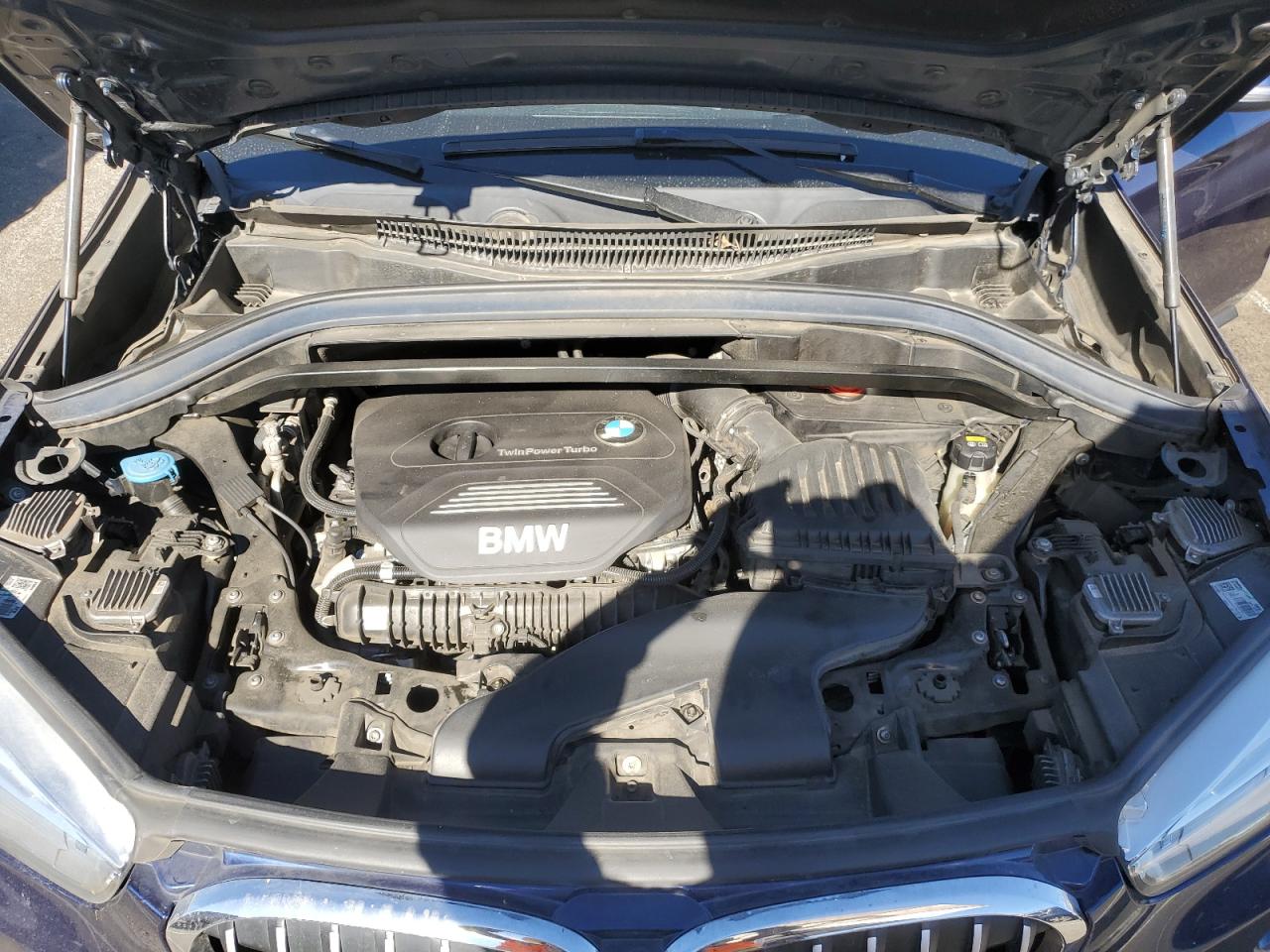 2017 BMW X1 VIN WBXHU7C38H5H35495 Copart auction photo, side damage thumbnail 11