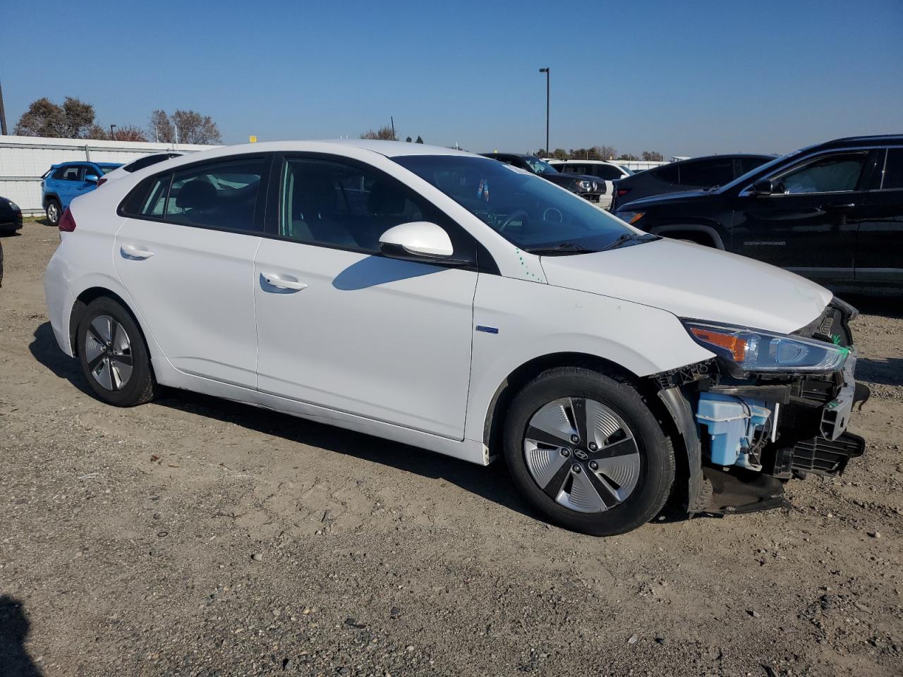 2018 Hyundai IONIQ VIN KMHC65LC8JU101744 Copart auction photo, front end / rear end damage thumbnail 4