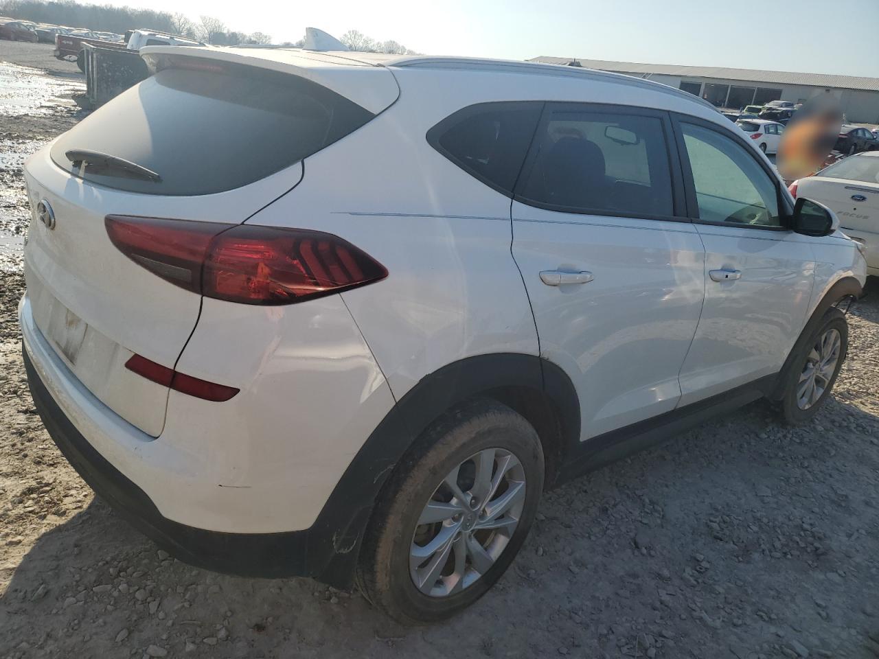 2021 Hyundai Tucson VIN KM8J33A47MU331070 Copart auction photo, front end damage thumbnail 3