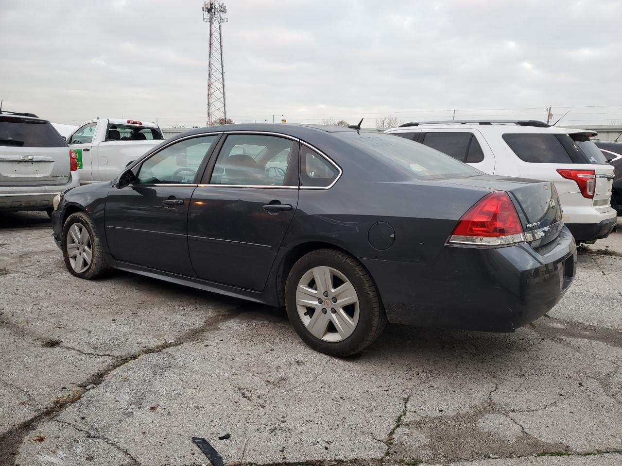 2011 Chevrolet Impala VIN 2G1WA5EK7B1155286 Copart auction photo, front end / all over damage thumbnail 2