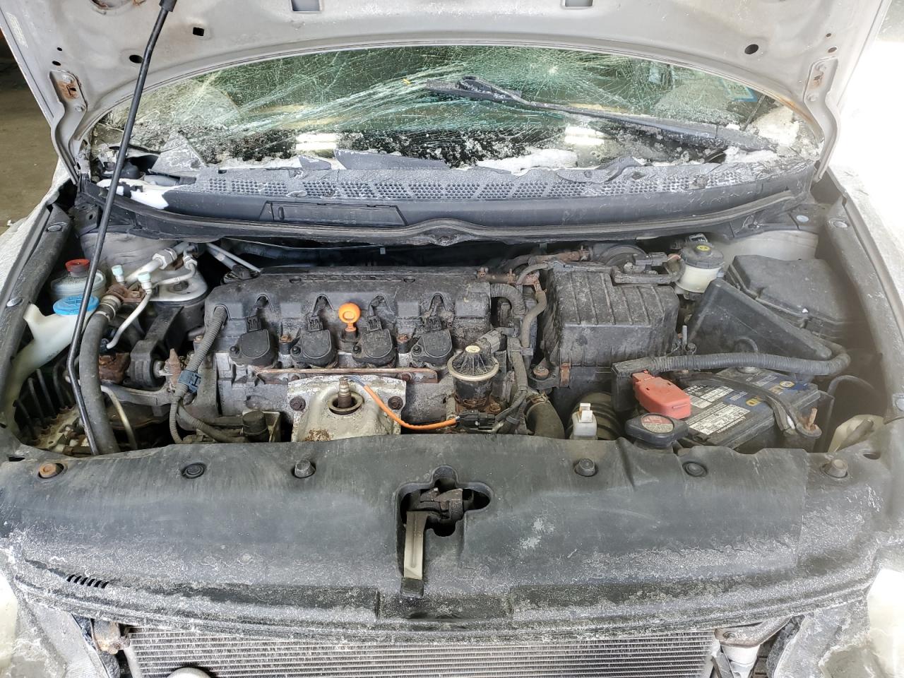2010 Honda Civic VIN 2HGFA1F50AH581983 Copart auction photo, all over damage thumbnail 12