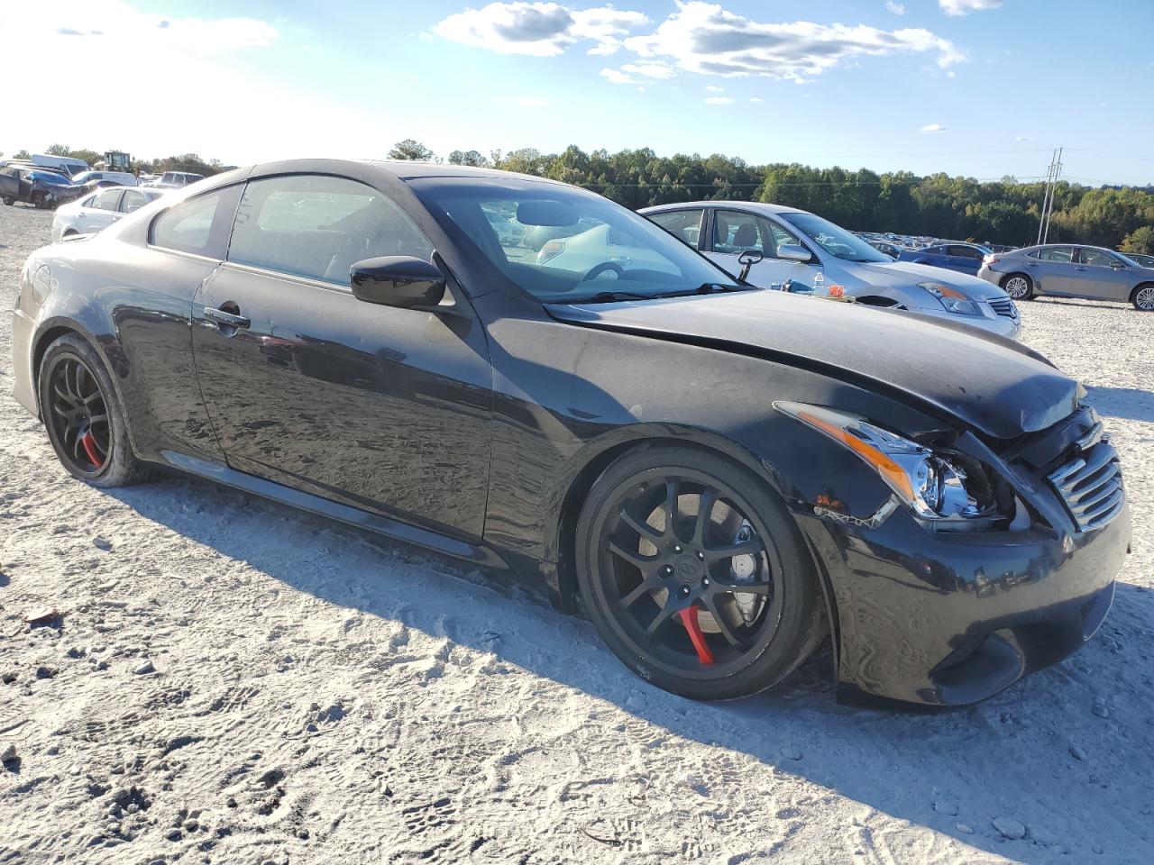 2008 Infiniti G VIN JNKCV64E28M129688 Copart auction photo, front end damage thumbnail 4