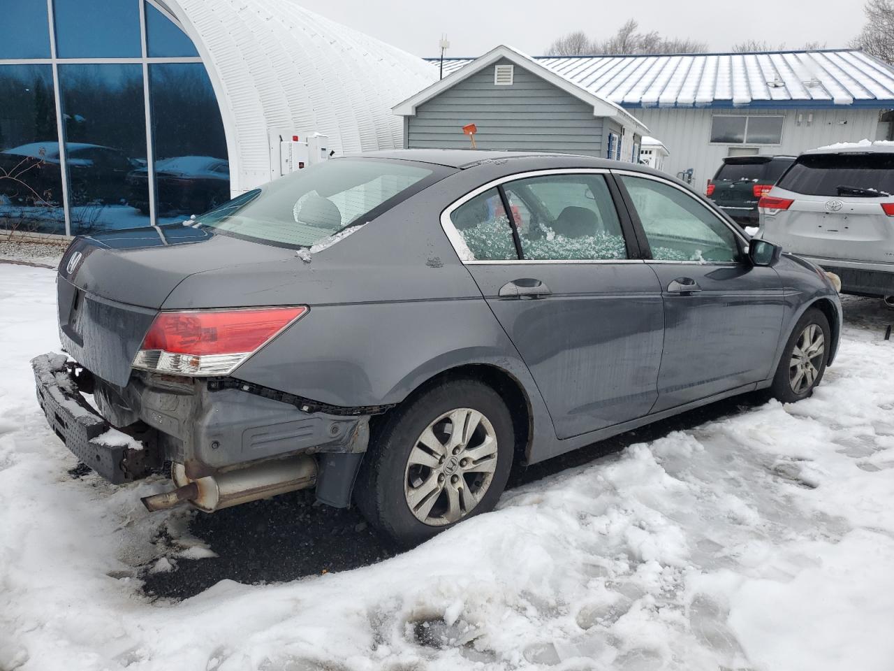2008 Honda Accord VIN 1HGCP26448A006213 Copart auction photo, rear end / side damage thumbnail 3
