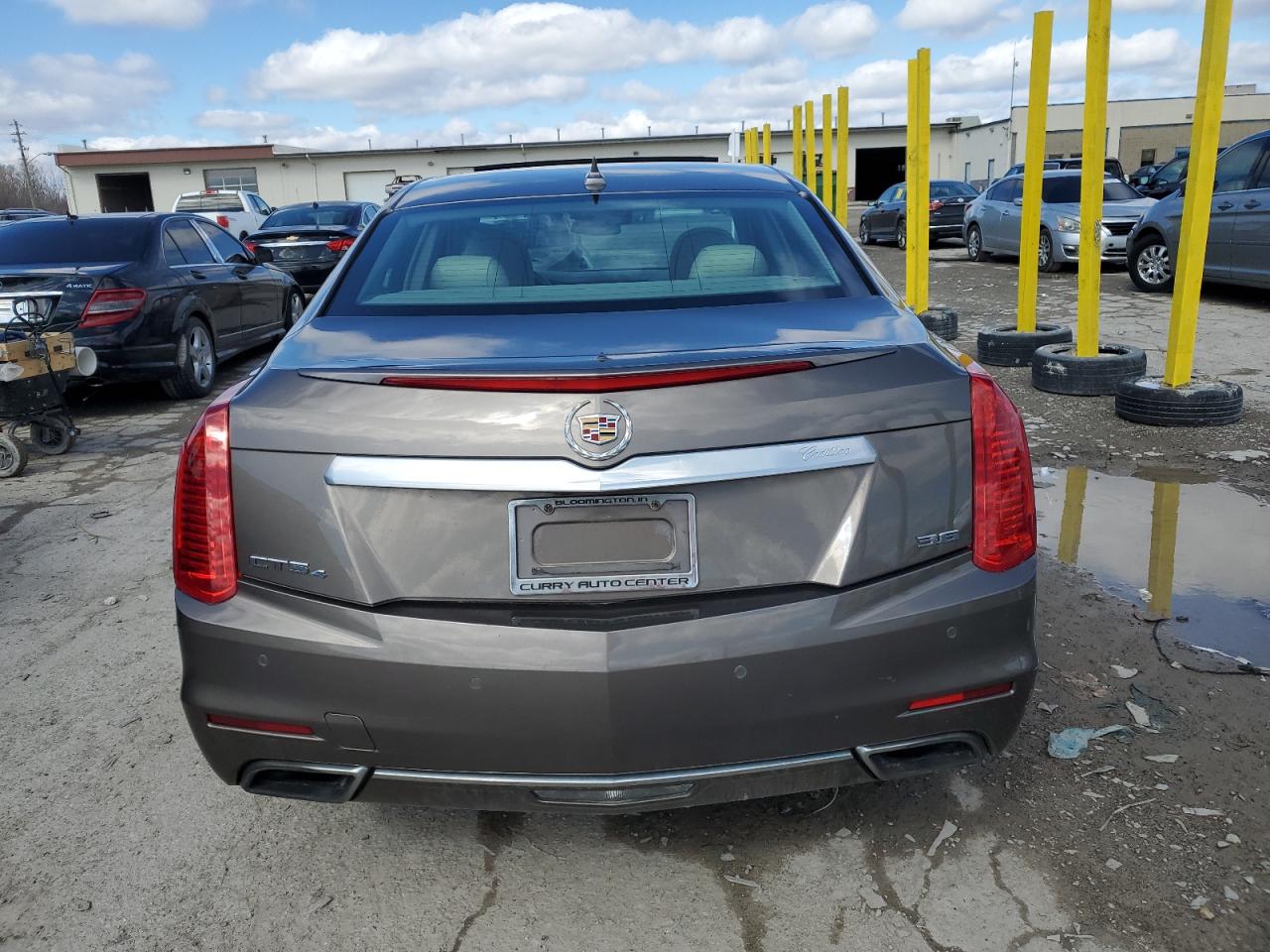 2014 Cadillac CTS VIN 1G6AZ5S39E0163786 Copart auction photo, front end / mechanical damage thumbnail 6