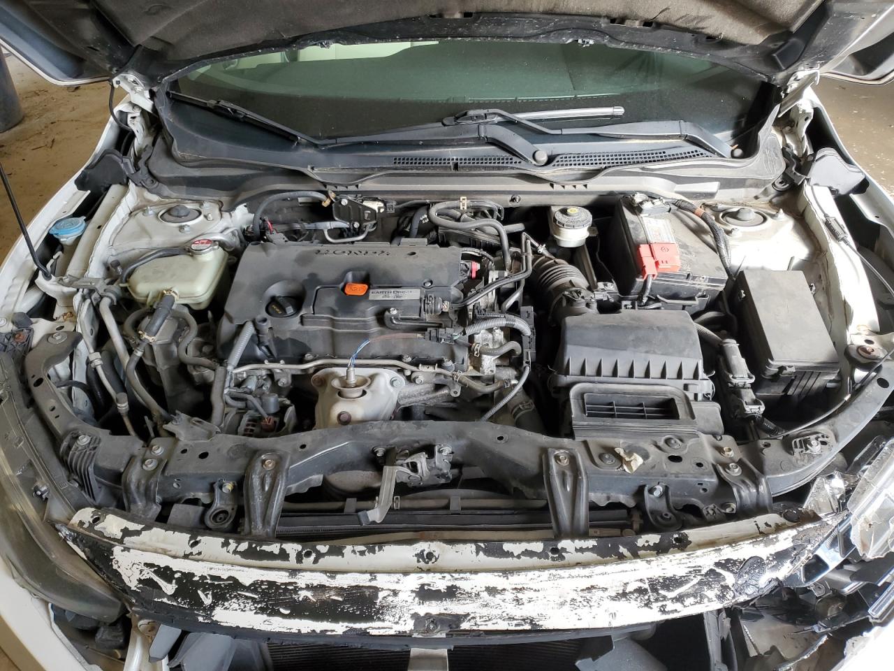 2017 Honda Civic VIN 2HGFC2F74HH516792 Copart auction photo, front end damage thumbnail 11