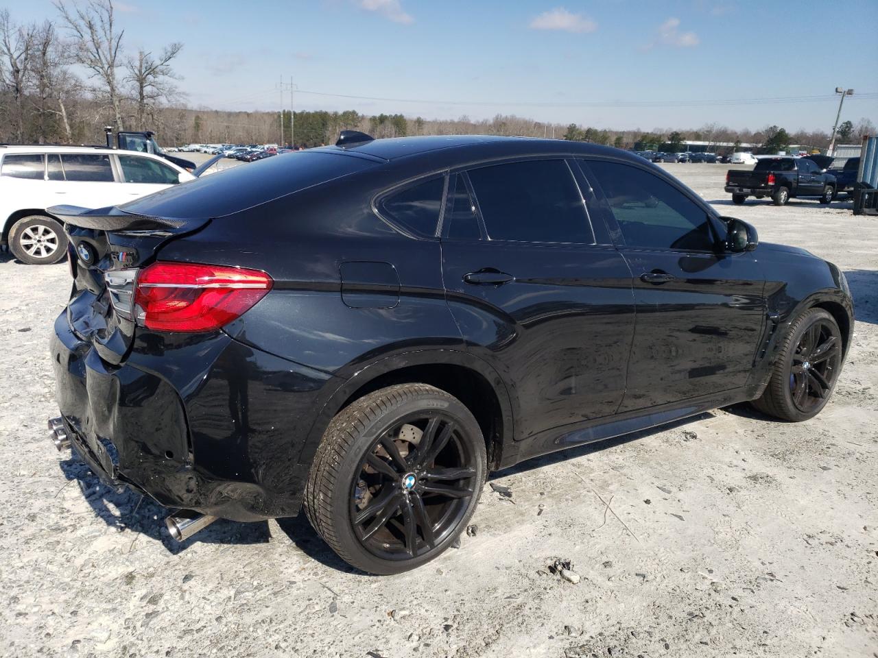 2016 BMW X6 VIN 5YMKW8C52G0R43473 Copart auction photo, rear end damage thumbnail 3