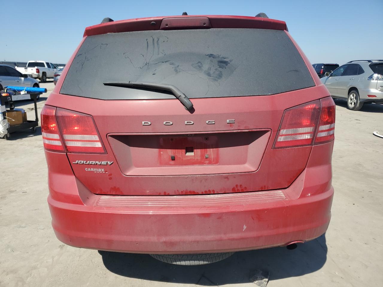 2018 Dodge Journey VIN 3C4PDCABXJT497051 Copart auction photo, front end / side damage thumbnail 6