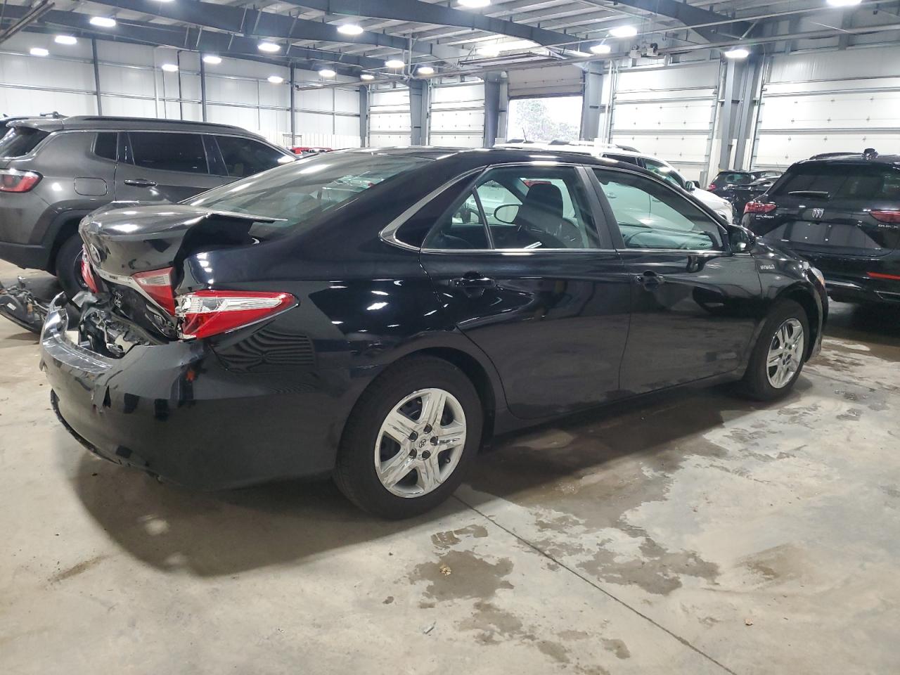 2015 Toyota Camry VIN 4T1BD1FK9FU176506 Copart auction photo, rear end damage thumbnail 3