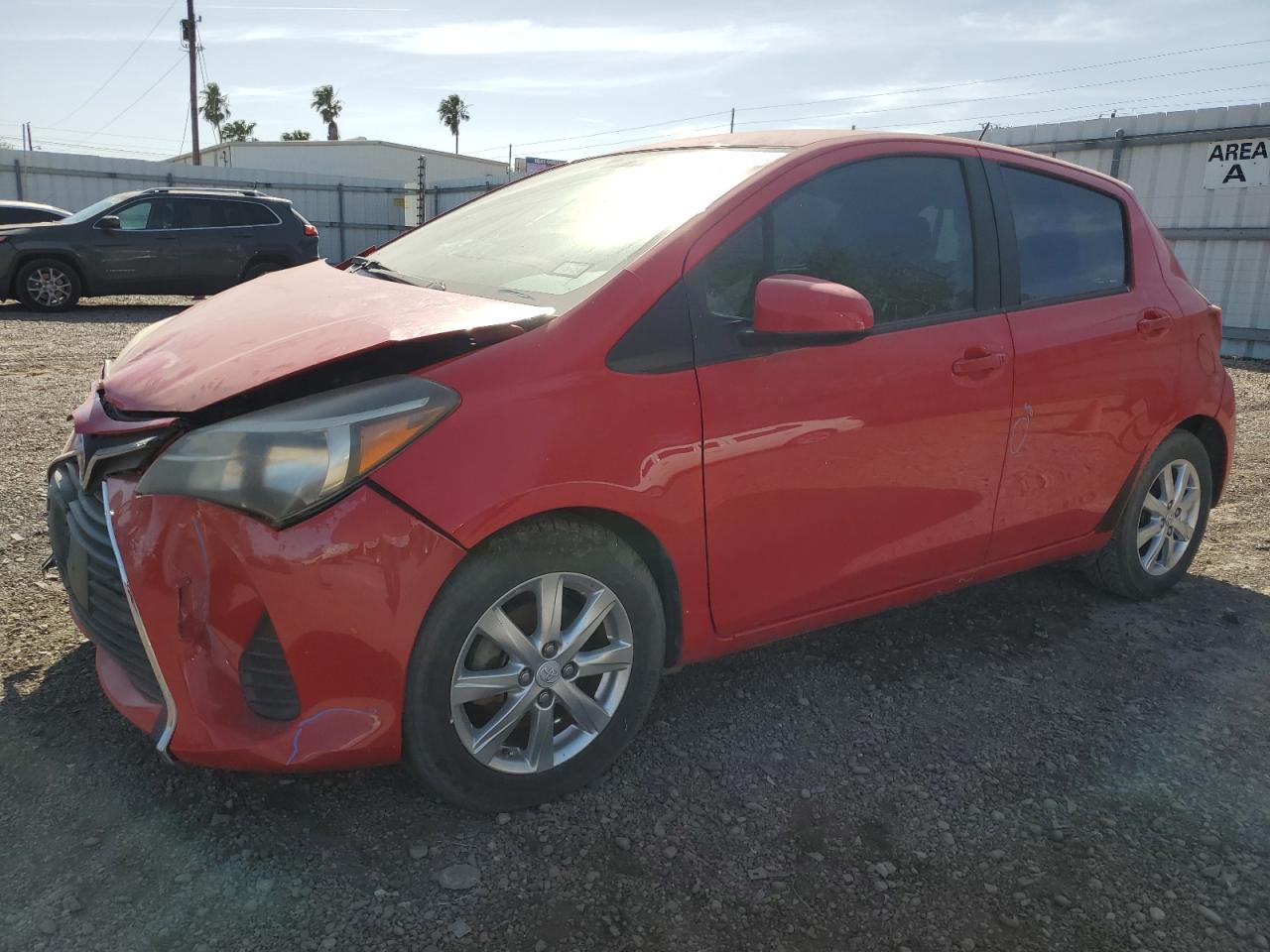 2015 Toyota Yaris VIN VNKKTUD30FA033893 - Copart auction photo