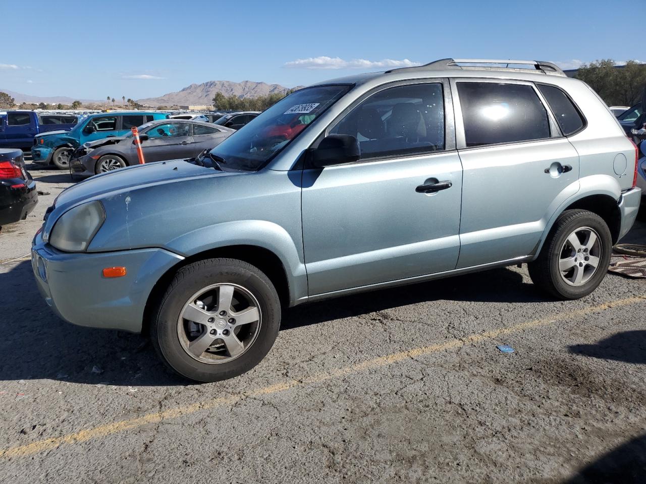 2007 Hyundai Tucson VIN KM8JM12B77U520983