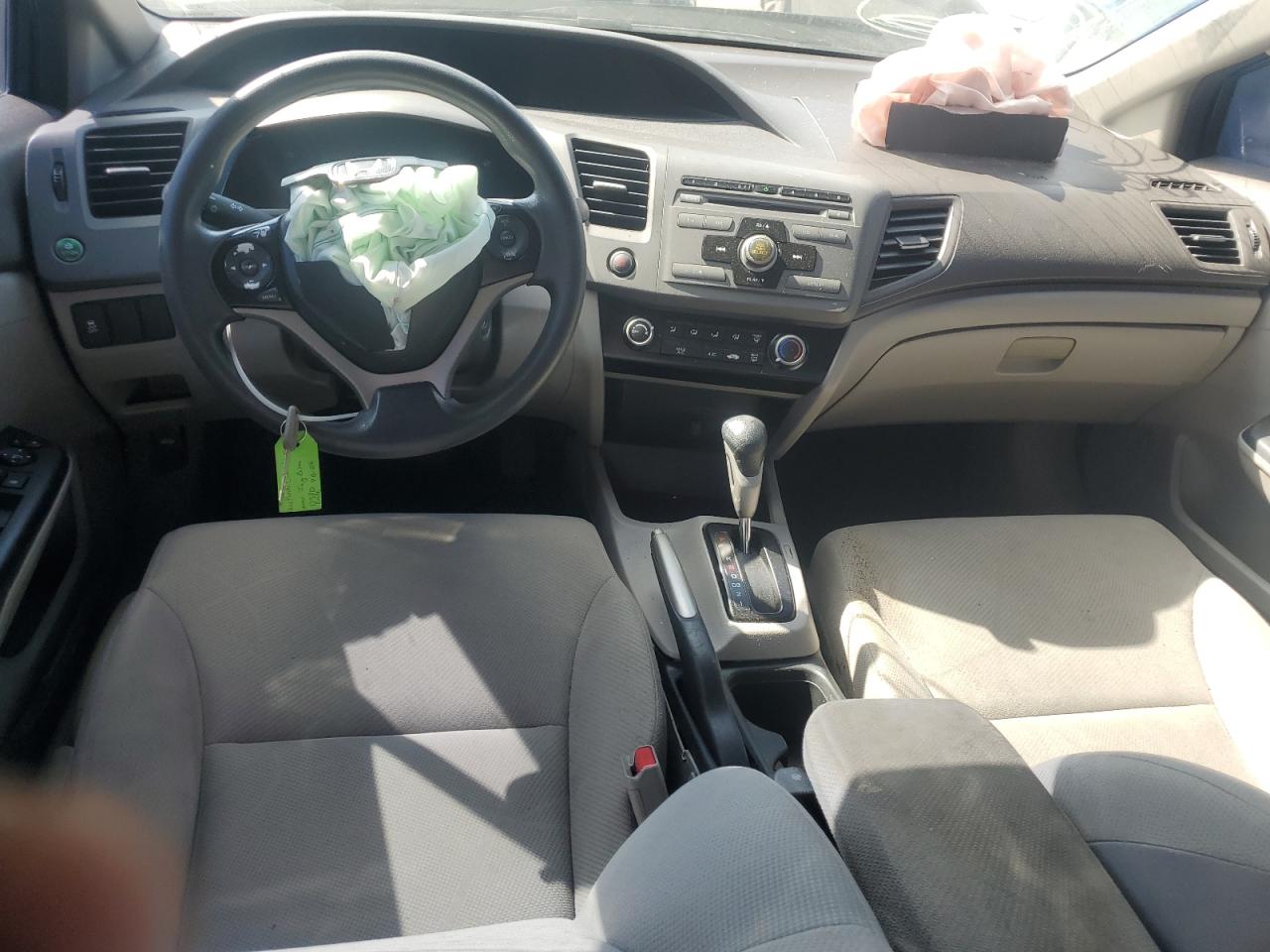 2012 Honda Civic VIN 2HGFB2F59CH582538 Copart auction photo, frame damage / all over damage thumbnail 8