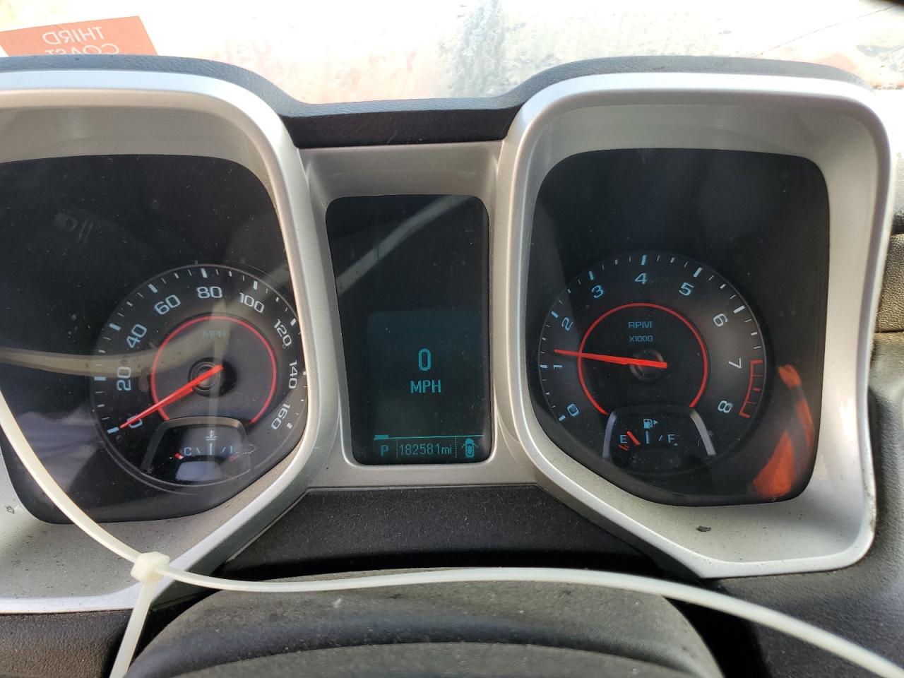 2013 Chevrolet Camaro VIN 2G1FA1E3XD9195366 Copart auction photo, front end / minor dent/scratches damage thumbnail 9