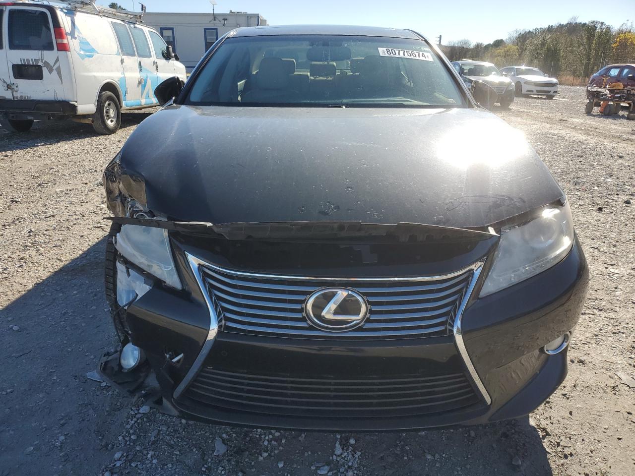 2013 Lexus ES VIN JTHBK1GGXD2068360 Copart auction photo, front end damage thumbnail 5