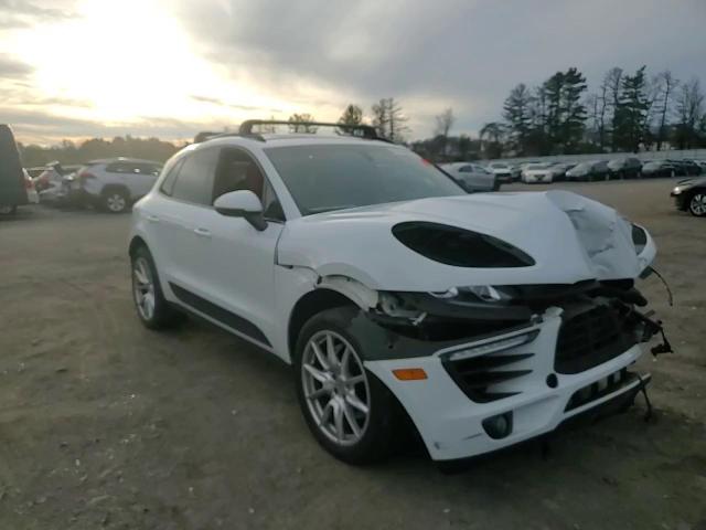 2016 Porsche Macan VIN WP1AB2A58GLB41572 Copart auction photo, front end / side damage thumbnail 11