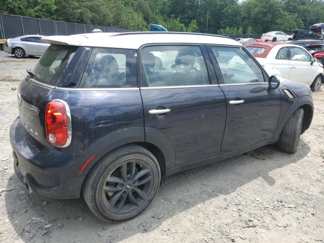 2013 MINI Countryman VIN WMWZC3C56DWP24086 Copart auction photo, water/flood damage thumbnail 3