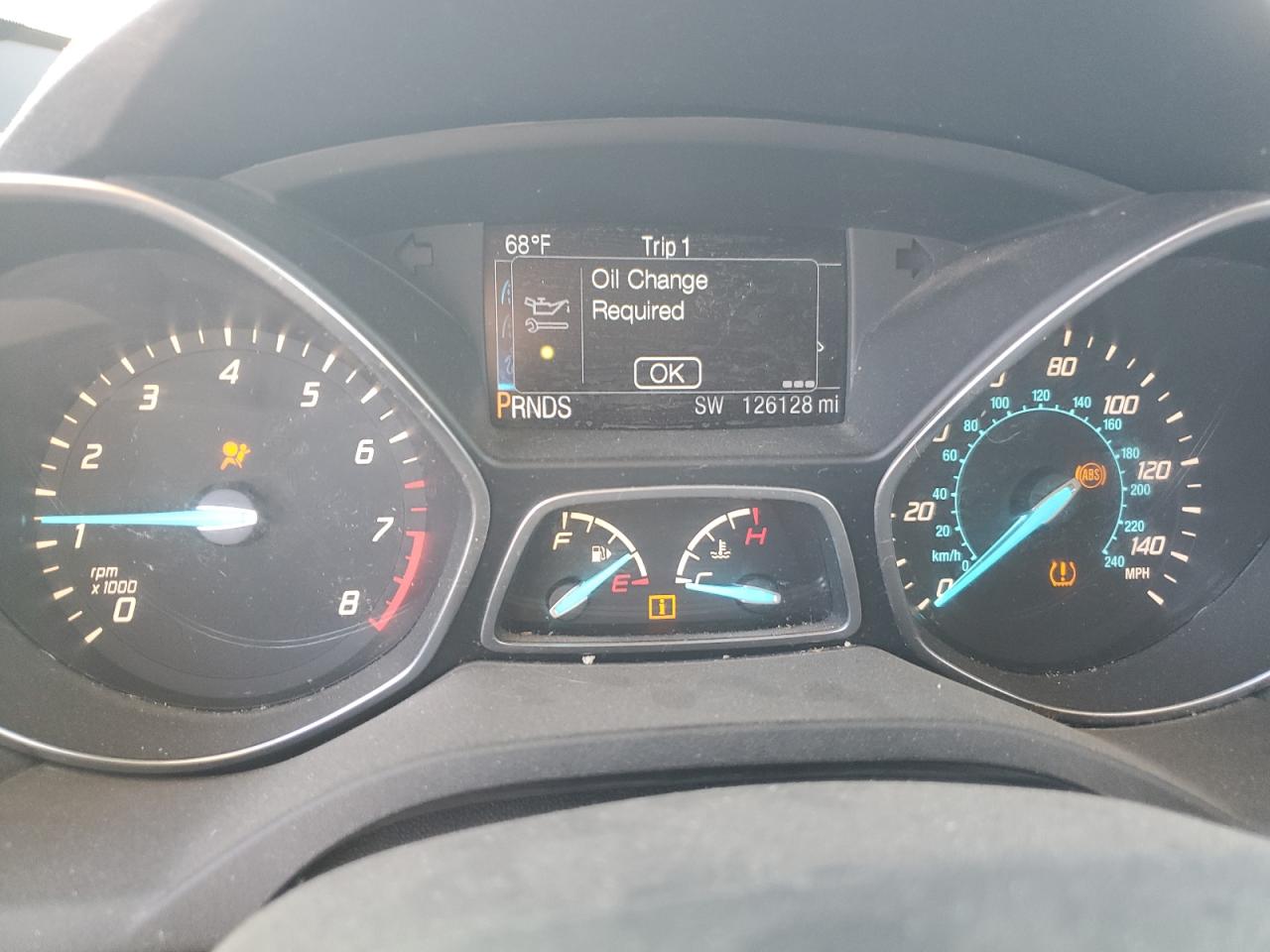 2016 Ford Escape VIN 1FMCU0G90GUC50455 Copart auction photo, front end / side damage thumbnail 9