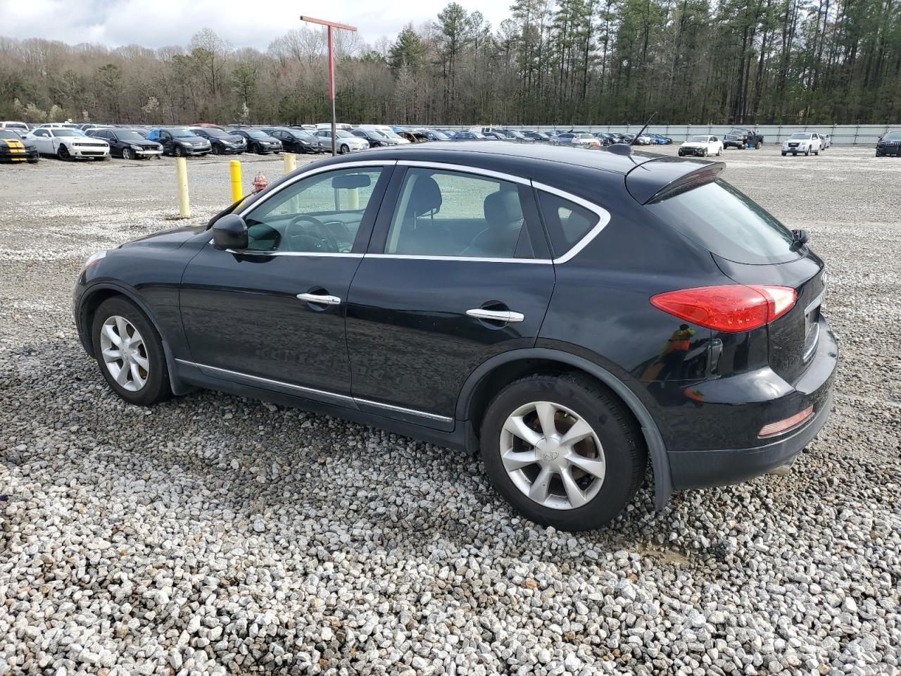 2010 Infiniti EX VIN JN1AJ0HR0AM752220 Copart auction photo, normal wear damage thumbnail 2
